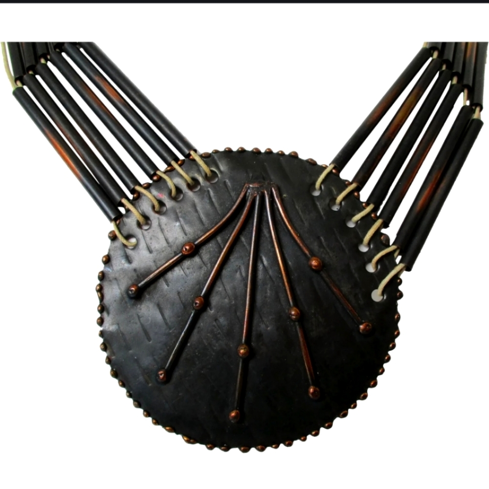 Hippie style boho necklace